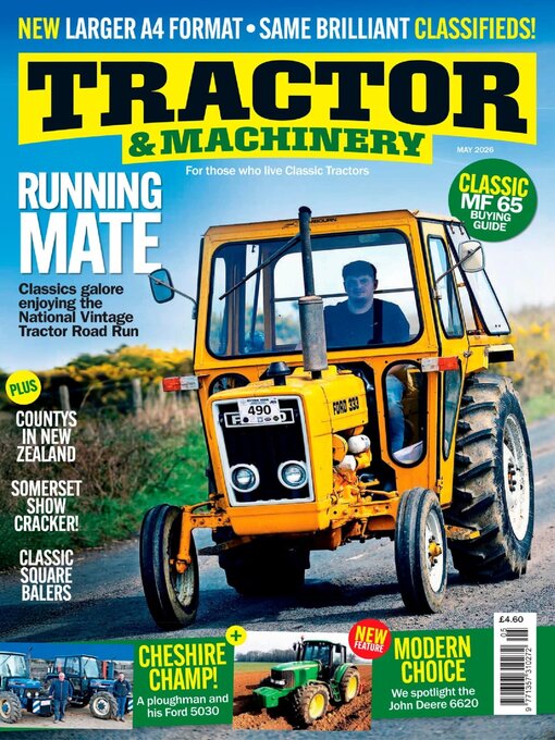 Cover image for Tractor & Machinery